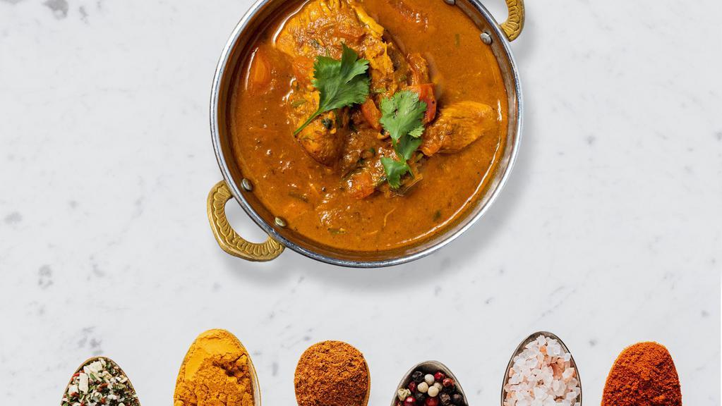 Lustful Lamb Korma · Lamb and sweet gravy cooked with yogurt, nuts, and delicate herbs.