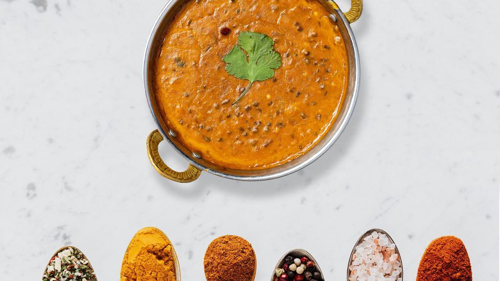 Dal Makhani · Dreamy creamy lentils cooked with tomatoes, onions. Infused with freshly ground spices.