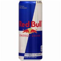 Red Bull | Three For ($10) · 3 for $10! Grab some Red Bull to power you through your meal, and your day!