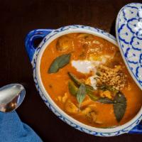 Penang Curry · Gluten-free. An unbelievably rich & creamy peanut sauce based red curry.