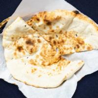 Bread-Y Or Not · Leavened flatbread made from white flour and cooked until puffy and blistering.