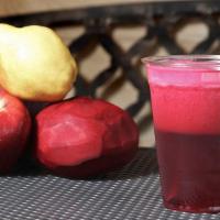 Rojo 1 · Beet juice, Green Apple, Cucumber, Lemon