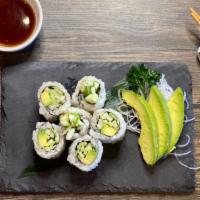 Avocado & Cucumber Roll · COOKED