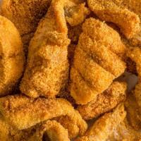 Catfish Fillet (1 Pound) · 1 pound of our famous catfish, locally farm sourced daily and fried to perfection