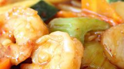 Tray Shrimp Garlic Sauce · Hot & spicy.