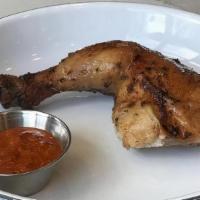 Quarter Dark · One thigh and drumstick, served on the bone. Comes with your choice of dipping sauce served ...
