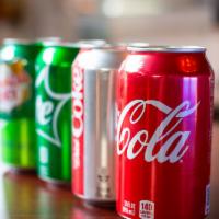 Can Soda · Choose a flavor of 12 oz soda.