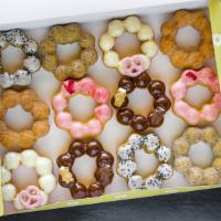 Full Dozen Of Donuts (12 Donuts) · Assorted flavors of the day