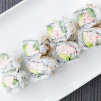 California Roll (8 Pieces) · Imitation crab mix, with avocado and cucumber inside