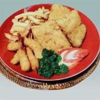 Seafood Combo · Choose two seafood items
comes with fries and tartar sauce