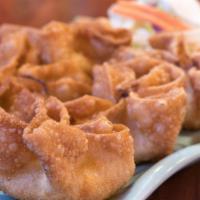 Crab Delight · Popular item.  Golden wonton stuffed with crab meat and cream cheese served with special Tha...