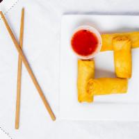 Egg Rolls  Veggies (4) · Deep-fried wrapped in rice paper, silver noodle, cabbage, carrot, served with sweet & sour s...