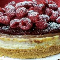 Raspberry · A wonderfully flavorful Cheesecake, that is not too sweet and not too tart, it is topped off...