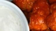 Hot Buffalo Cauliflower Bites · Served with celery or carrots, and blue cheese or ranch.