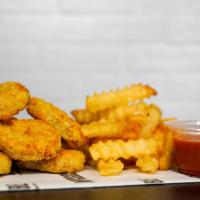 6 Impossible Chicken Nuggets  · 6 Crispy Impossible chicken nuggets fried to perfection with your choice of dipping sauce
