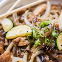 Yaki Udon · Japanese sweet soy sauce based stir fried udon noodle with vegetables.