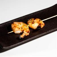Shrimp (2Pc) Skewer · Grilled shrimp (2pc), onion