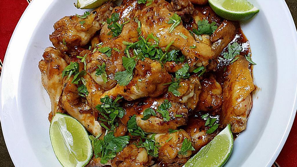 Thai Curry Chicken Wings  · 