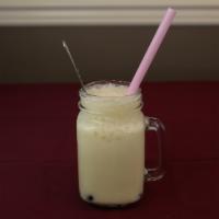 Classic Jasmine Milk Tea (16 Oz.) · Milk tea comes with boba or lychee jelly. Also available with non-dairy milk.