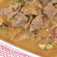 Pepper Soup - African · with Goat Meat and spices.