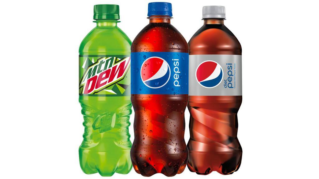 Pepsi Sodas - 20Oz Bottle 							 · Select a delicious and refreshing Pepsi 20oz soda to complete your meal.