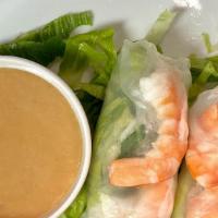 Thai Spring Rolls (2) · Gluten-free. Choice of shrimp or tofu w/ a hint of rice noodles, a tantalizing sauce makes t...