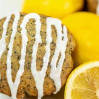 Lemon Poppy Seed Muffin · Dairy free, vegan. Contains almond milk, egg free. A delightful lemon flavored, gluten free ...