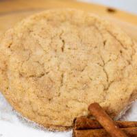 Snickerdoodle Cookie · Dairy free, vegan. Pack of 4. Contains soy, egg free. There is NO chance you will snicker at...