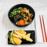 Tempura Udon · 2pc shrimp & 2pc vegetable tempura.