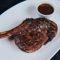 Cowgirl Ribeye 16 Oz* · 16 oz cowgirl ribeye cooked to the desired temperature & choice of STK sauce.