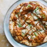 Tandoori Chicken Pizza · Spicy. Tandoori sauce, Mozzarella Cheese, grilled Chicken, red Onions, Garlic, bell Peppers,...