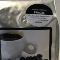 Brazil Coffee Beans · Sweet tobacco aroma, honey and chocolate finish. Single Origin Specialty whole coffee beans....