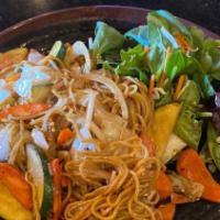 Yakisoba · Stir-fried noodles with choice of ingredients.