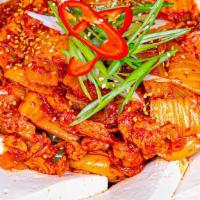 Pork Tofu Kimchi (Tofu With Stir Fried Kimchi) · *Dinner Only, Available for order 5PM - Closing

Medium spicy, Allergen. Stir fried kimchi s...
