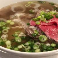 Tai Nam Gan · Rare eye round steak, well done flank, and soft tendon. Consuming raw or undercooked meats, ...