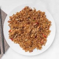 Fried Rice · Choice of chicken, beef, B.B.Q. pork or vegetables.