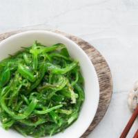 Seaweed Salad · Delicious salad made with dried seaweed.
