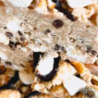 Tamarack Crispy Treat Bar · Crispy cereal bars with peanut butter, marshmallows, and chocolate chips.