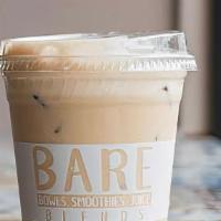 Coffee Blend · Coffee, vanilla protein, cashew cream oat milk.