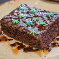 Chocolate Fudge Brownie		 · chocolate, caramel and sprinkles