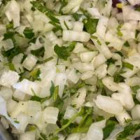 Chopped Cilantro And Onions · 