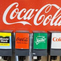 Soda · Coke, Dr. Pepper, Lemonade, Sprite, Diet Coke, Coke Zero
