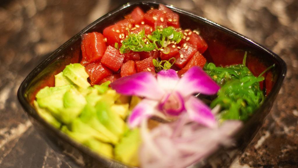 Tuna Poki · A hawaiin favorite.