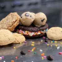 Cookie Monster Sr. Box · All Gluten Free & Vegan. Includes 1 pack (10) of Mini Cookies, 2 Whoopie Pies, 2 packs (6) o...