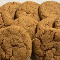 Gingersnap Mini Cookies  · Gluten Free & Vegan. Gingersnap cookies made into mini bite sized cookies. Includes 10 in a ...