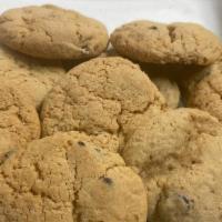 Chocolate Chip Mini Cookies · Gluten Free & Vegan. Chocolate Chip cookies made into mini bite sized cookies. Includes 10 i...
