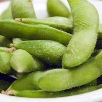Edamame · steamed and lightly salted soybeans