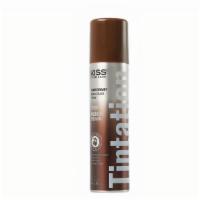 Kiss Tintation Temporary Hair Color Spray · Spray your world with TINTATION just in seconds!
specially formulated with Olive oil kiss co...