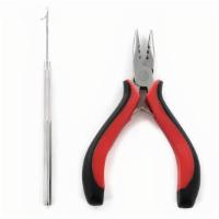 Red Pliers + Hook By Hair Couture · Red Pliers + Hook Kit by Hair Couture is perfect for hair extension installations. The kit c...
