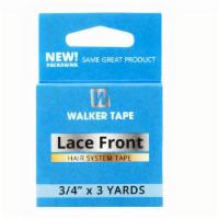 Walker Tape Hair System Lace Front Tape Adhesive · Walker Lace Front Tape Roll, 3/4 inch x 3 yards. This is one of the best tapes available on ...